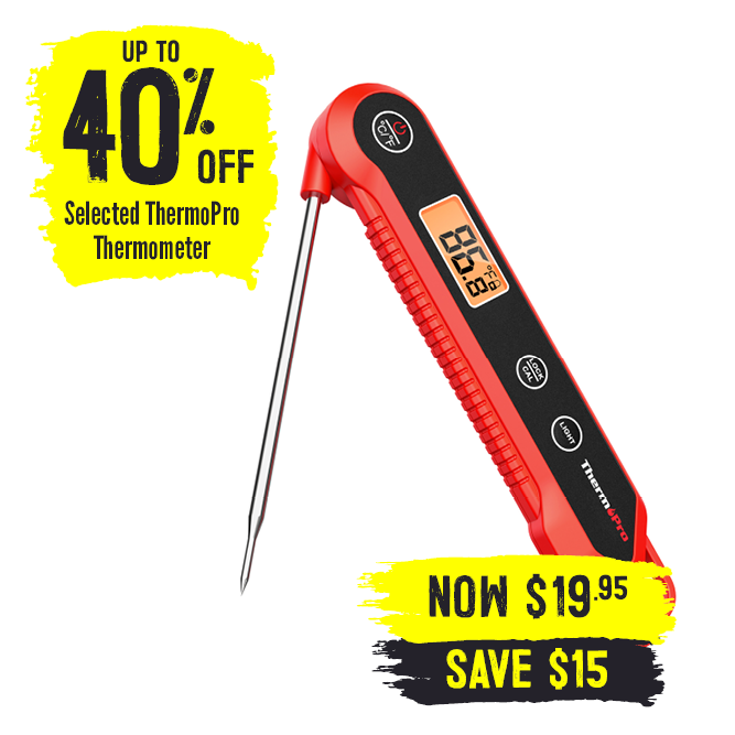 Up To 40% Off Selected Thermopro Thermometer | Shop Now